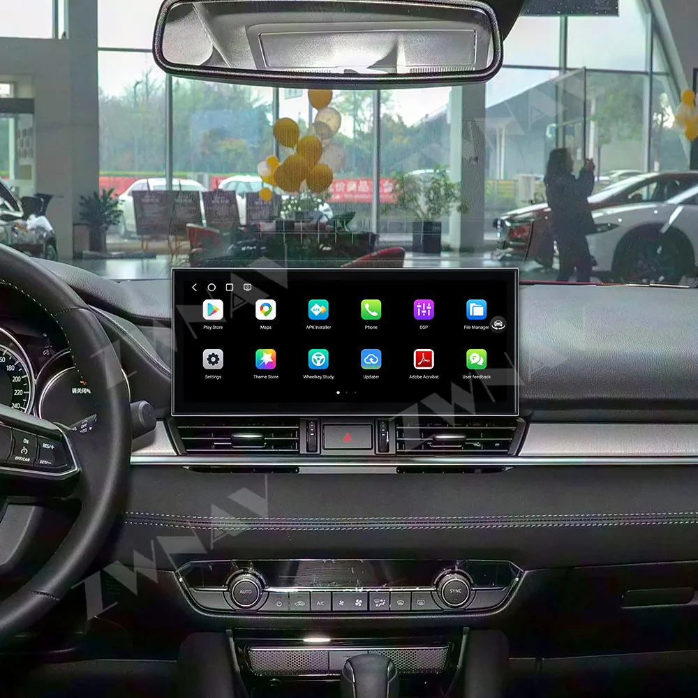 15.8” For Mazda 6 2020 to 2022 Android 15.0 auto touch screen GPS navigation carplay multimedia player radio wireless head unit