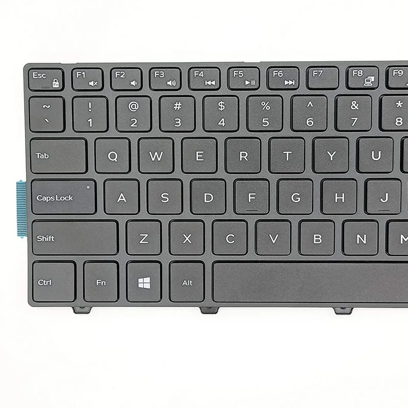 Replacement Keyboard for Dell Inspiron 15 3000 Series 15 5000 Series 17 5000 Series 17 5000 Series No Backlight