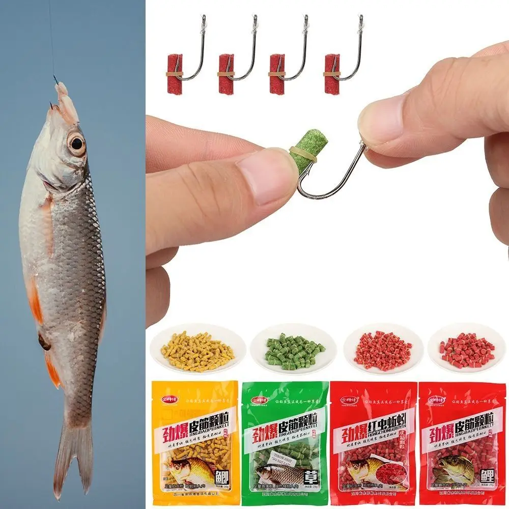 Durable Hook Up Fishing Attractant Concentrated Worm Smell Carp Baits Pop Ups Bait Artificial Fish Attractants