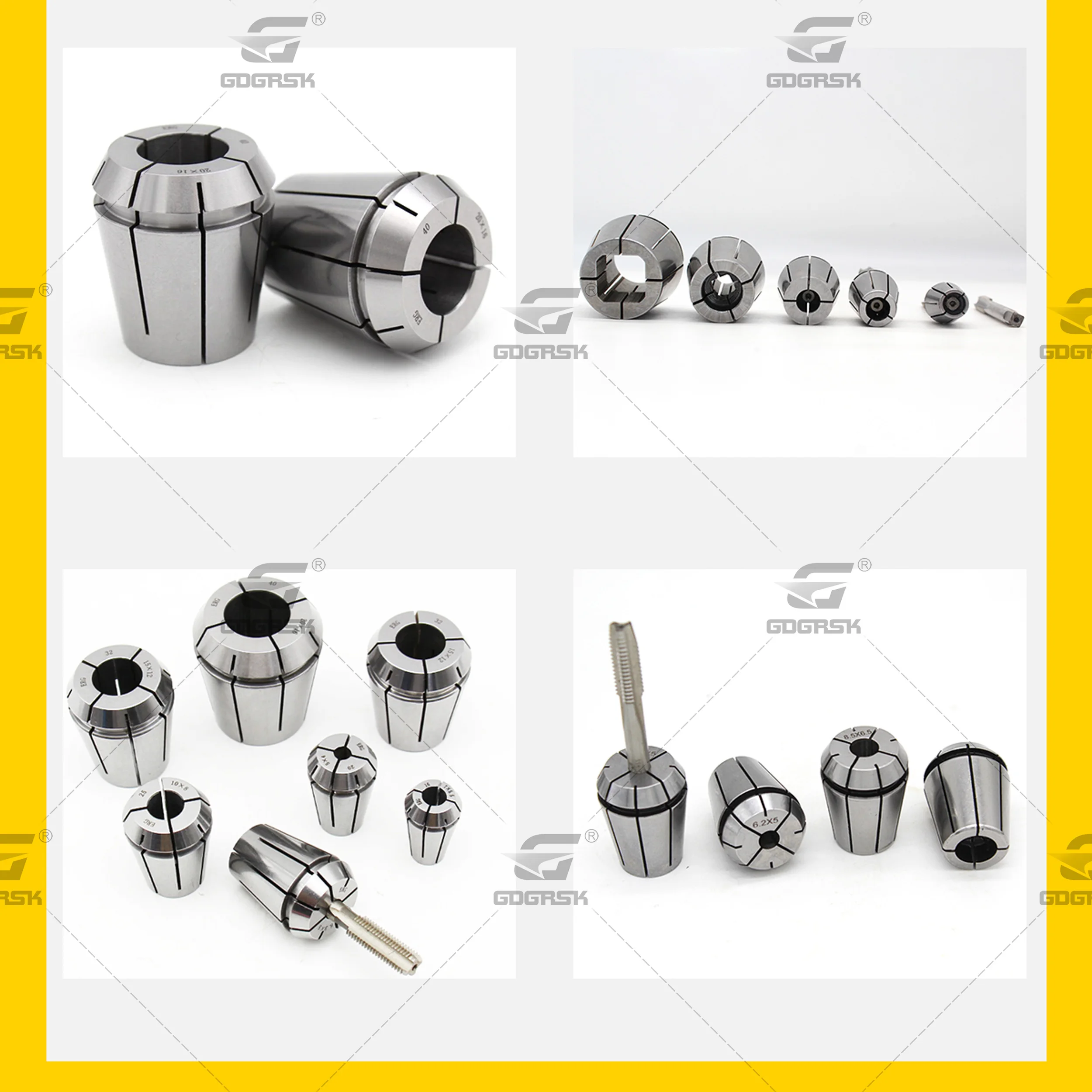 ERG16 ERG20 ERG25 ERG32 ER20 ER25 ER32 TER 16 20 25 32 dedicated taps spring collet chuck for CNC torsion protection holder