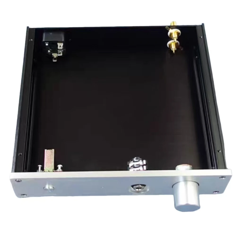 

xmoydz 2204 210*45*188mm 1U Mini HiFi Full Aluminum Headphone Amplifier Preamp Chassis
