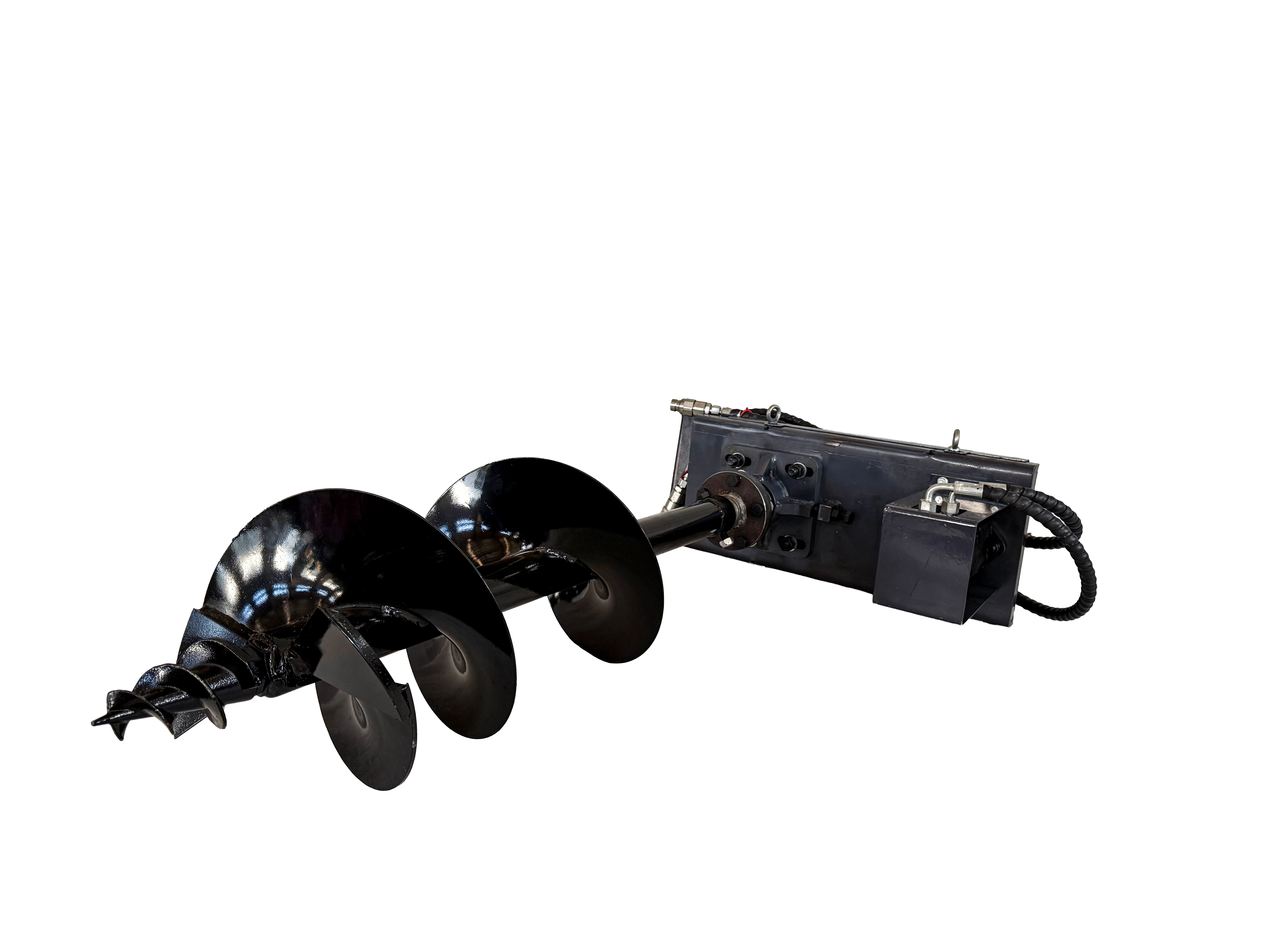 Hydraulic Auger with Different Sizes Drill Bits for Excavator Digger