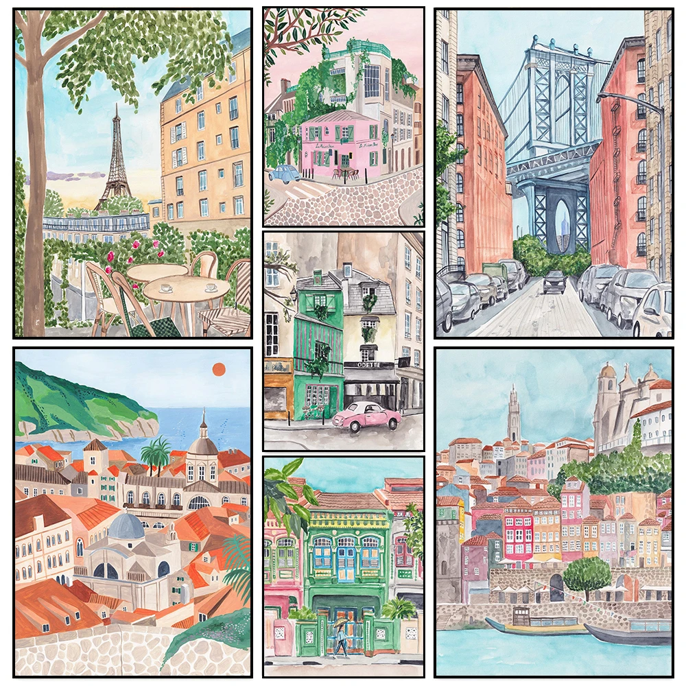 Watercolor Style Fr… - image