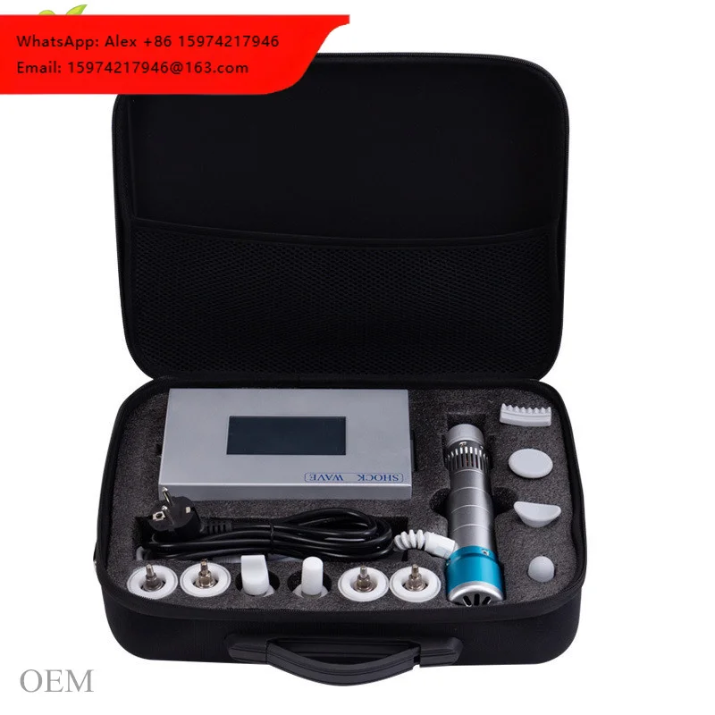 Physiotherapy Apparatus Shockwave T43 Cooling System Simple Operation Full Body Therapy Shockwave Physiotherapy Apparatus