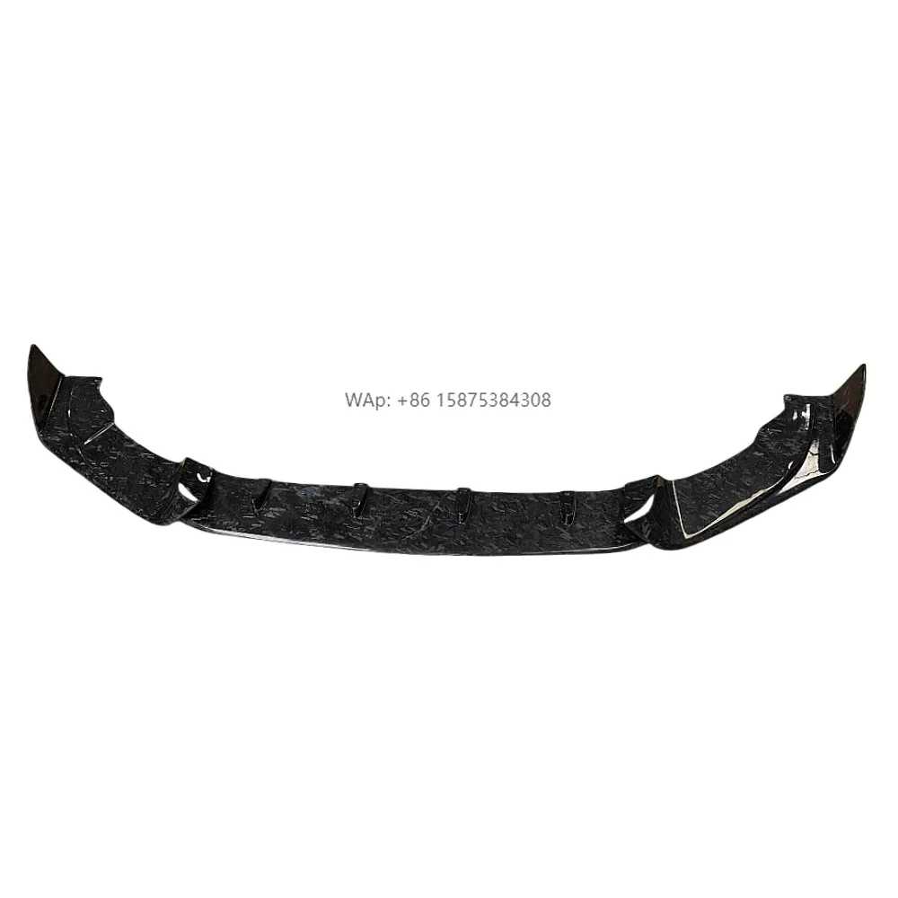 

Suitable for X4M F98 Modification and Upgrading Forged Carbon Front Lip Diffuser Front Bumper Body Kit