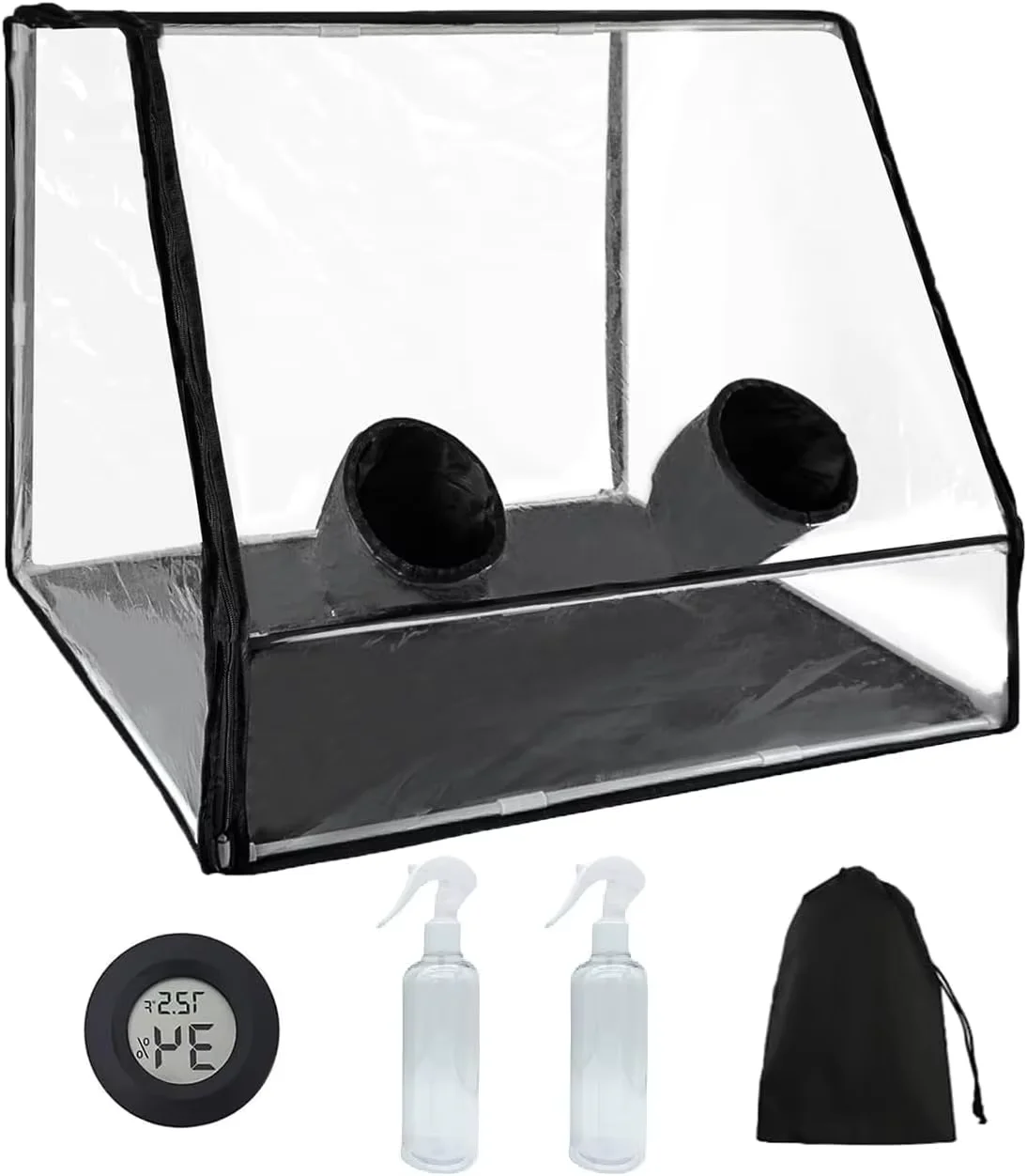 Large stationary air box mushroom growing tent - 38x20x25 inches large clean air work station