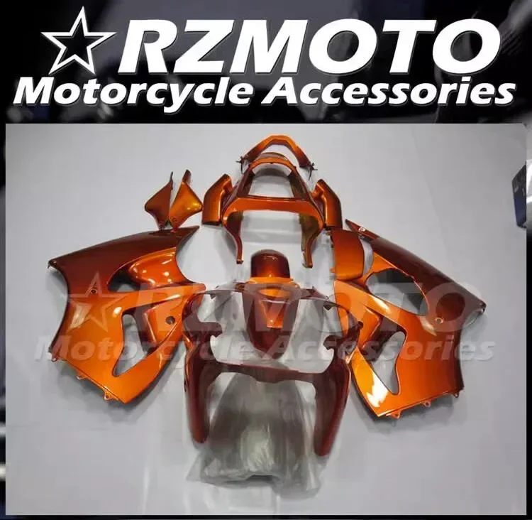 

4Gifts New ABS Fairings Kit Fit For KAWASAKI ZX-6R 2000 2001 2002 00 01 02 Bodywork Set Custom Orange