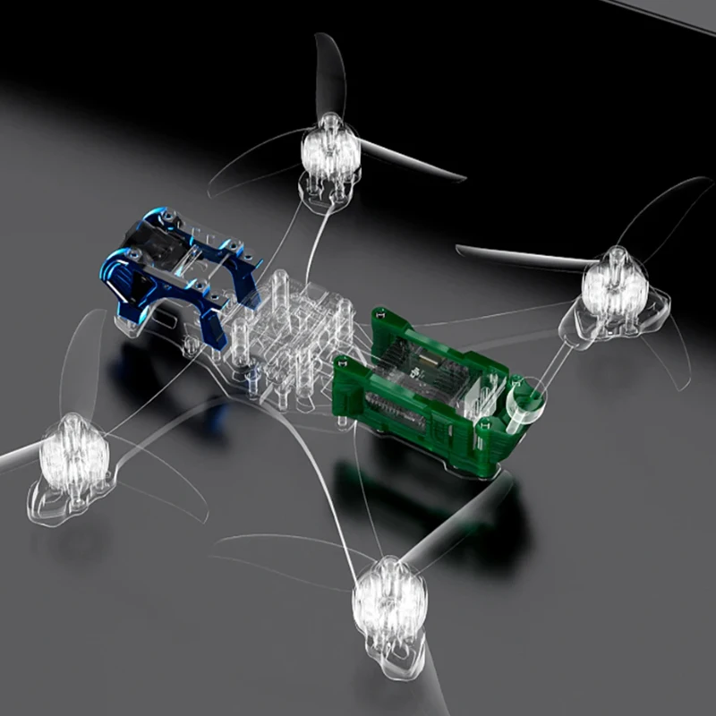 GEPRC MARK5 D/X marco O4 Pro Kits de actualización piezas de marco paquete de actualización Base marco de cuadricóptero FPV Freestyle RC Racing Drone Mark5