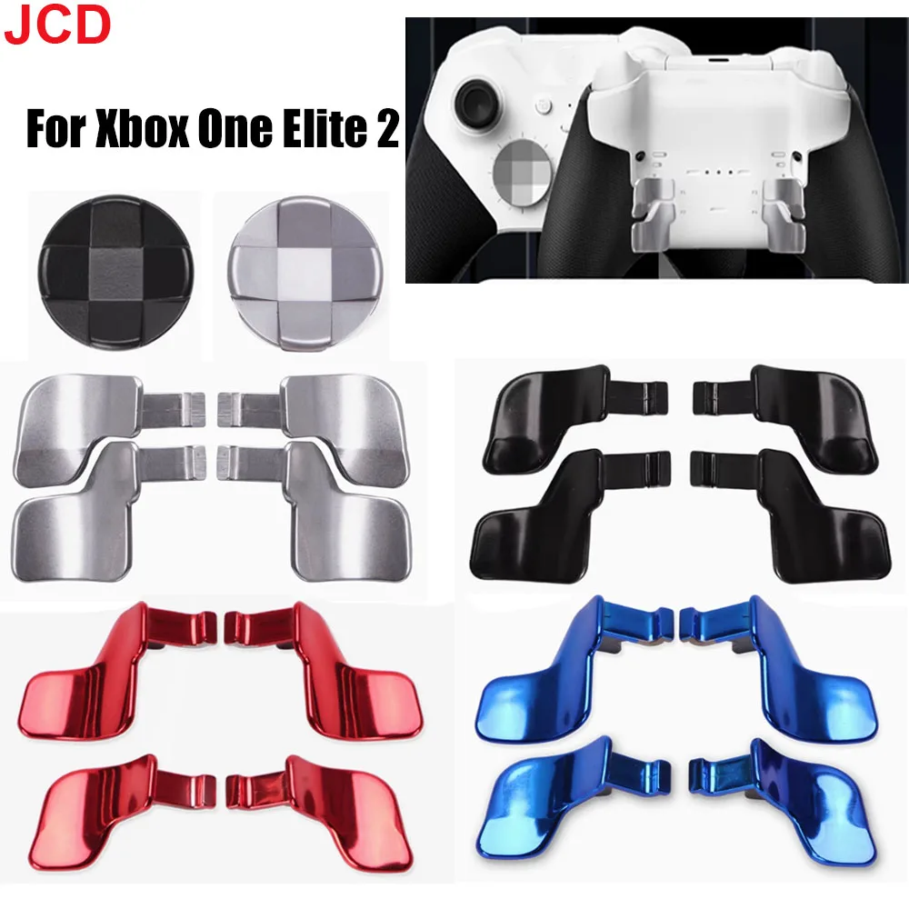

JCD Metal Button Kits For Xbox One Elite2 Paddles Dpad Buttons For Xbox One Elite Series 2 Game Console Replaced Analog Joystick
