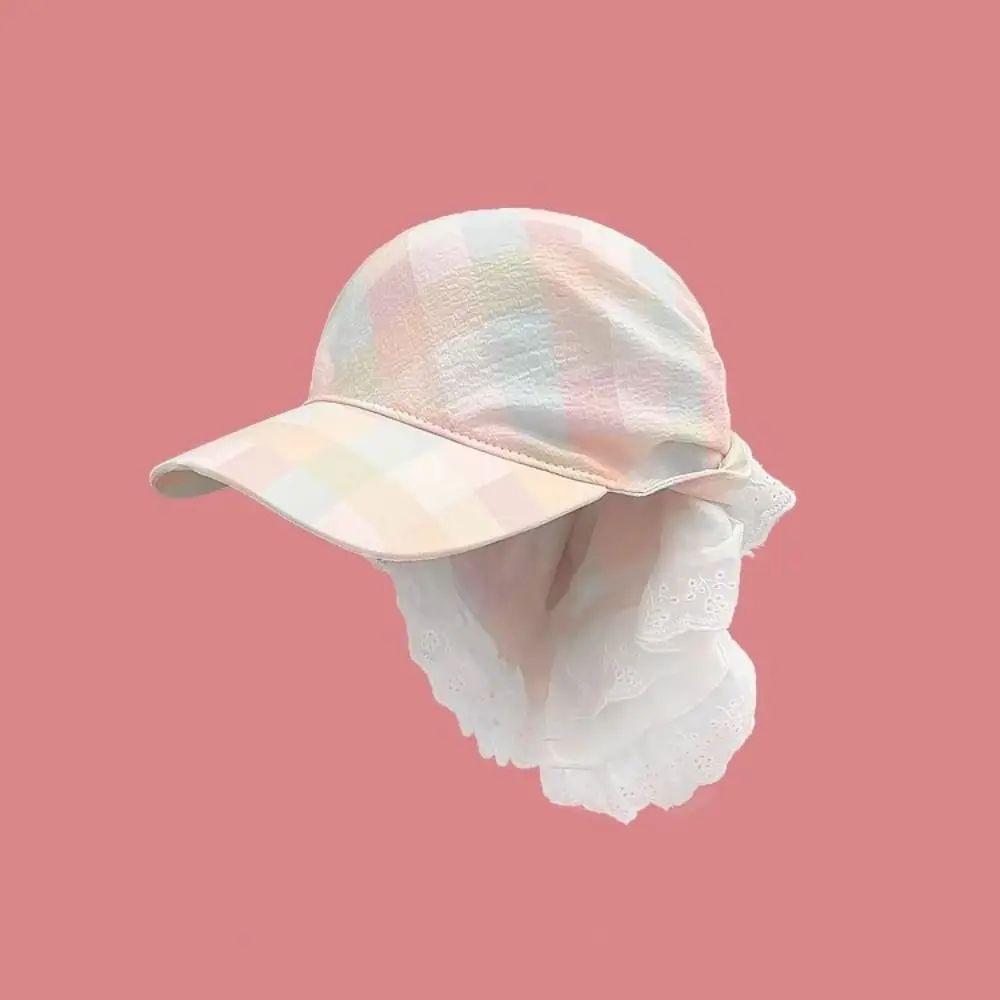 الدوبامين نمط الكورية الحجاب قبعة بيسبول التجفيف السريع لينة مثلث الحجاب قبعة كل مباراة ظلة Strappy باندانا قبعة