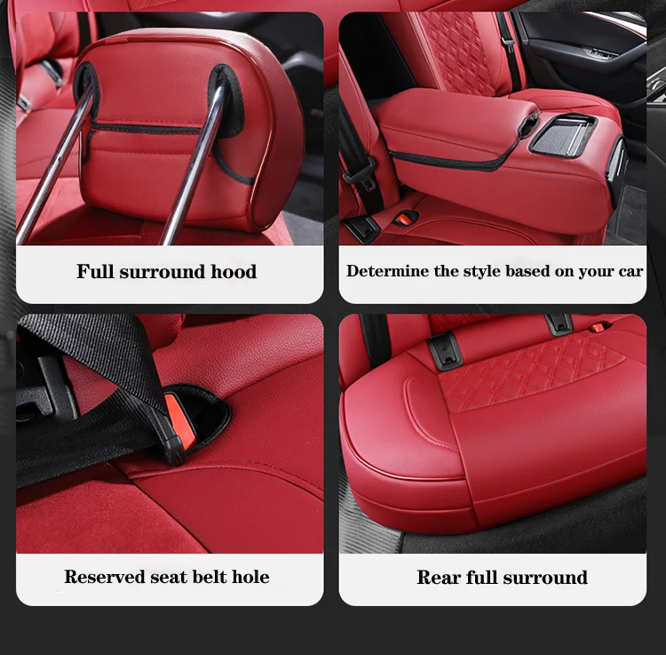 Custom Car Seat Cover For Toyota Land Cruiser 100 200 360°Full Covered чехлы на сиденья машины 자동차용품 accesorios para vehículos