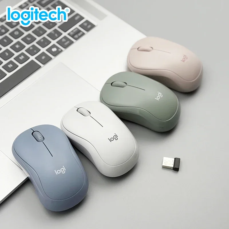 

Logitech M221 Wireless Light Sound Mouse Laptop Desktop Computer Office Home Small Quiet Portable