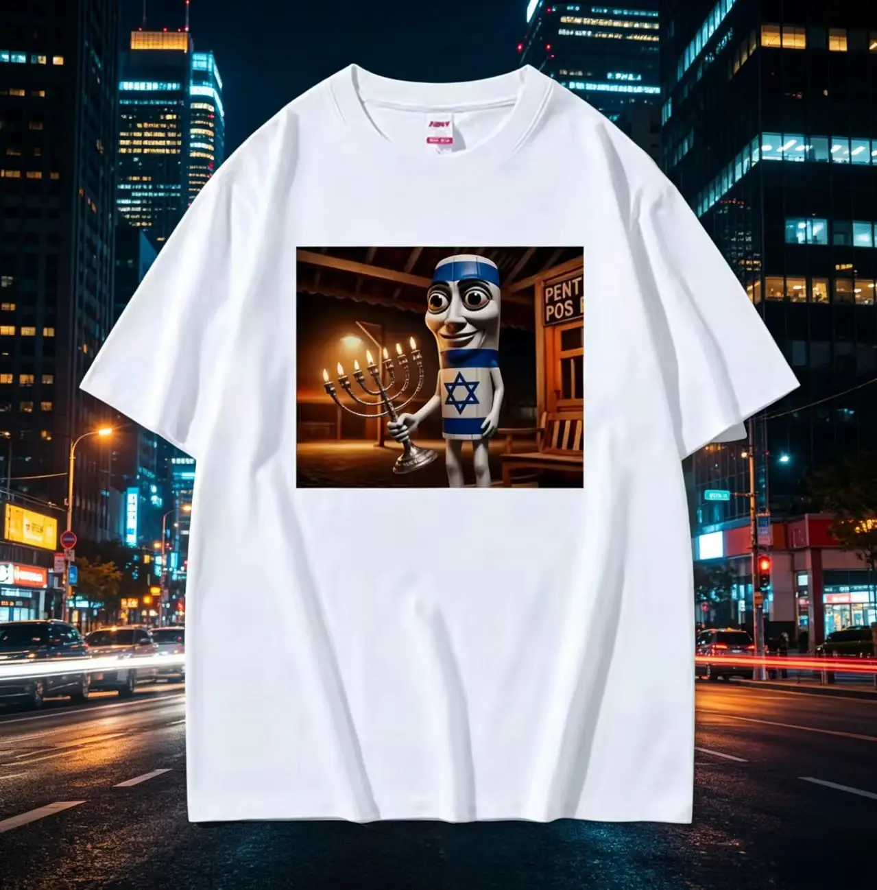 Tung Tung Tung Sahur Jewish Meme Graphics T-shirts Men Women's Humor Fashion t shirt Short sleeved 100%Cotton Hip Hop streetwear