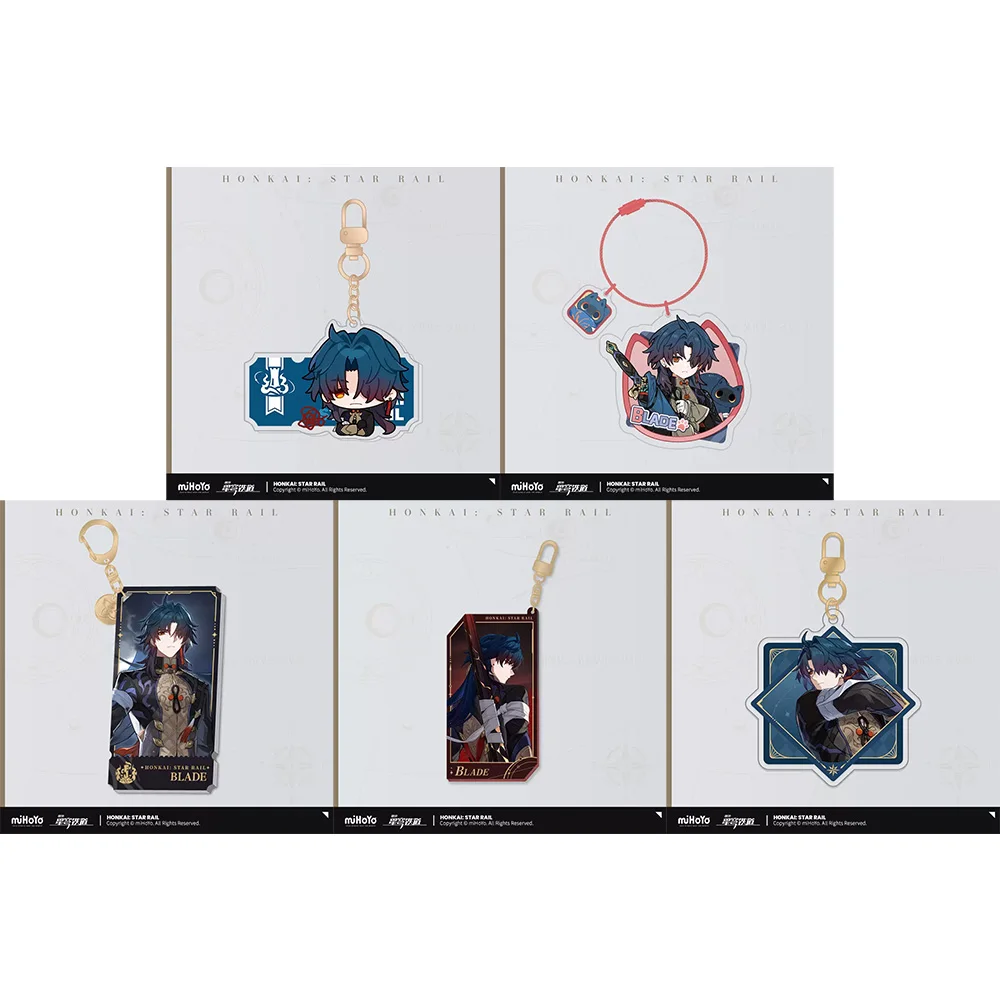 

Sunsyea Official Honkai Star Rail Merch From miHoYo Blade Keychain Pendant Anime Collection