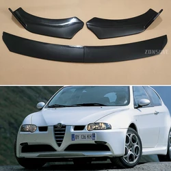 Use For Alfa Romeo 147 2004-on Year Front Bumper Lip Splitter Spoiler Body Kit Accessories