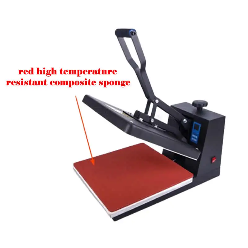 15*15inch T-Shirt Heat Press Machine 38x38cm Heat Transfer Flat Plate Pressing Equipment for Bag Case Puzzle Glass Wood Rock