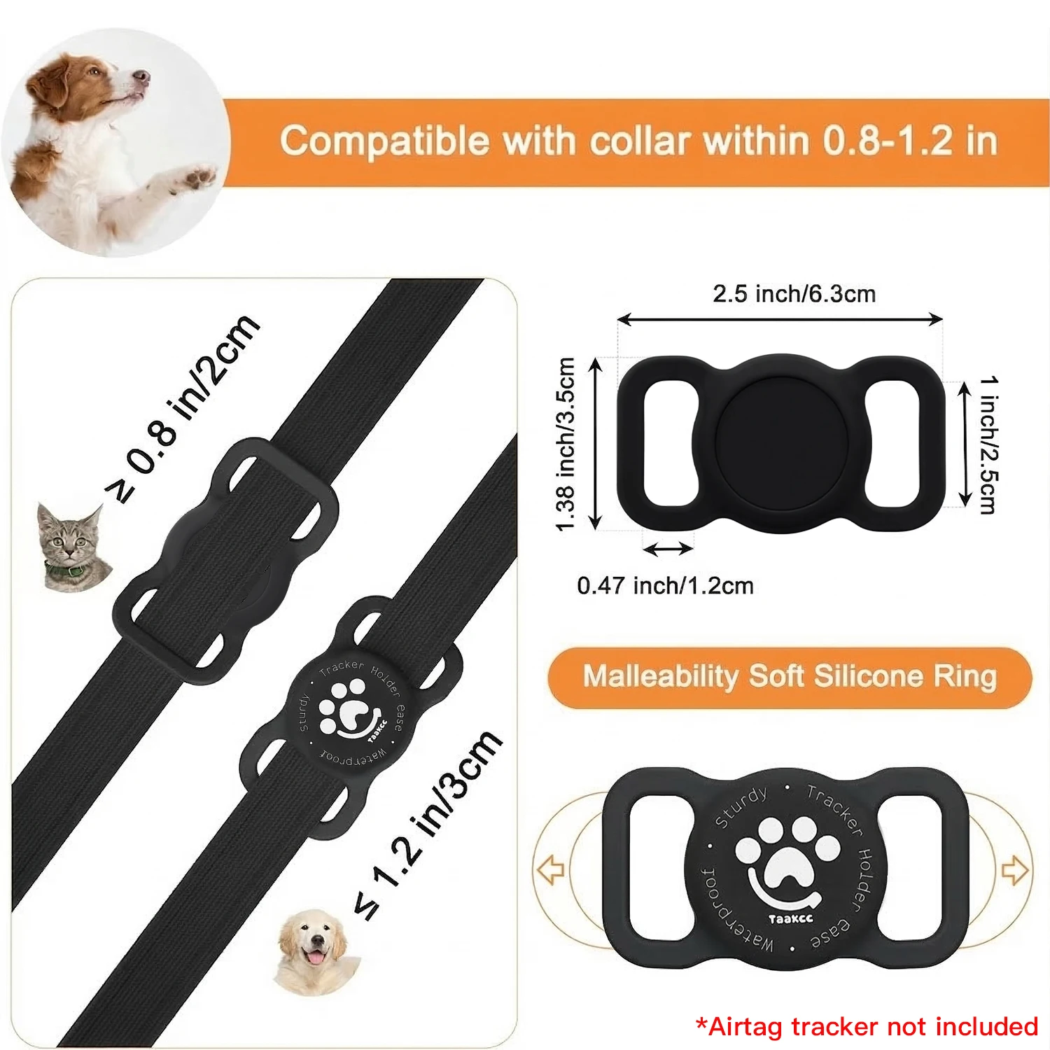 ที่ใส่ AirTag สำหรับสุนัขและแม - Dog Muzzle Silicone บทวิจารณ์และราคา
