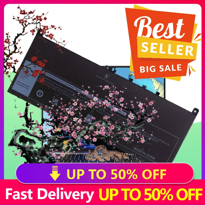 

【Fast Delivery】NEW Suitable For Dell J60J5 Latitude E7270 E7470 R1V85 MC34Y Laptop Battery