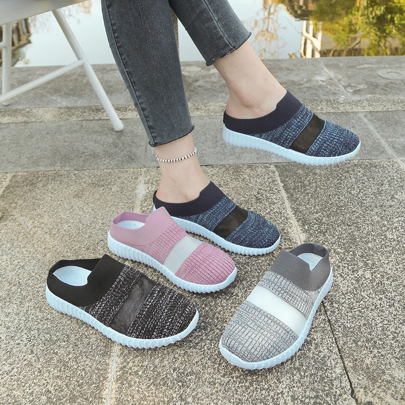 

Men's and women's casual sports shoes, lightweight loafers, breathable half-slipper shoes, free shipping running shoes