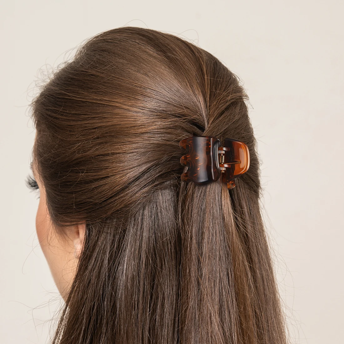 Paquete de 4 pinzas para el pelo de 1,3 pulgadas, pinzas Multicolor de tamaño mediano, Clip de mandíbula para el cabello para mujer, Clip de garra de estilo clásico para niñas, grueso o