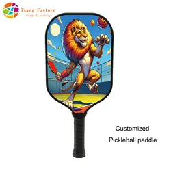 Pickleball Paddle Personalized Customization T700 Raw Carbon Fiber Thermoformed USAPA Approved Professional Pickle Ball Racket