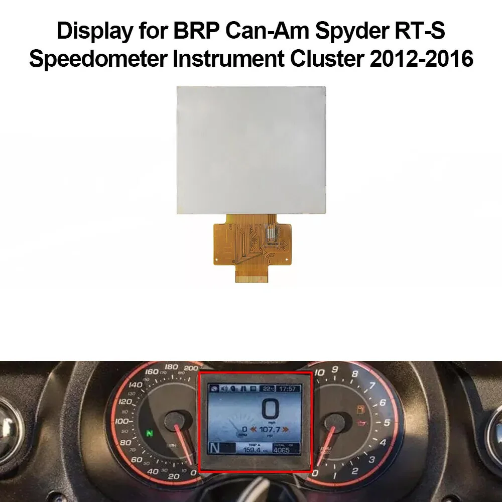 3,5-дюймовый дисплей для BRP Can-Am Spyder RS-S RT-S, приборная панель спидометра BMB10- 556320   В 001879 -T 2012 2013, 2014, 2015, 2016
