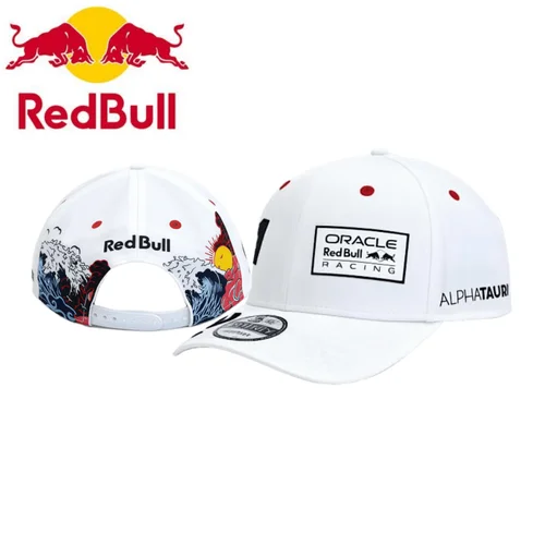 Gorra de béisbol Red Bull para hombre y mujer, edición especial 9Seventy Max Verstappen, gorra del equipo GP de Japón, protector solar de verano, sombrero para el sol Red Bull