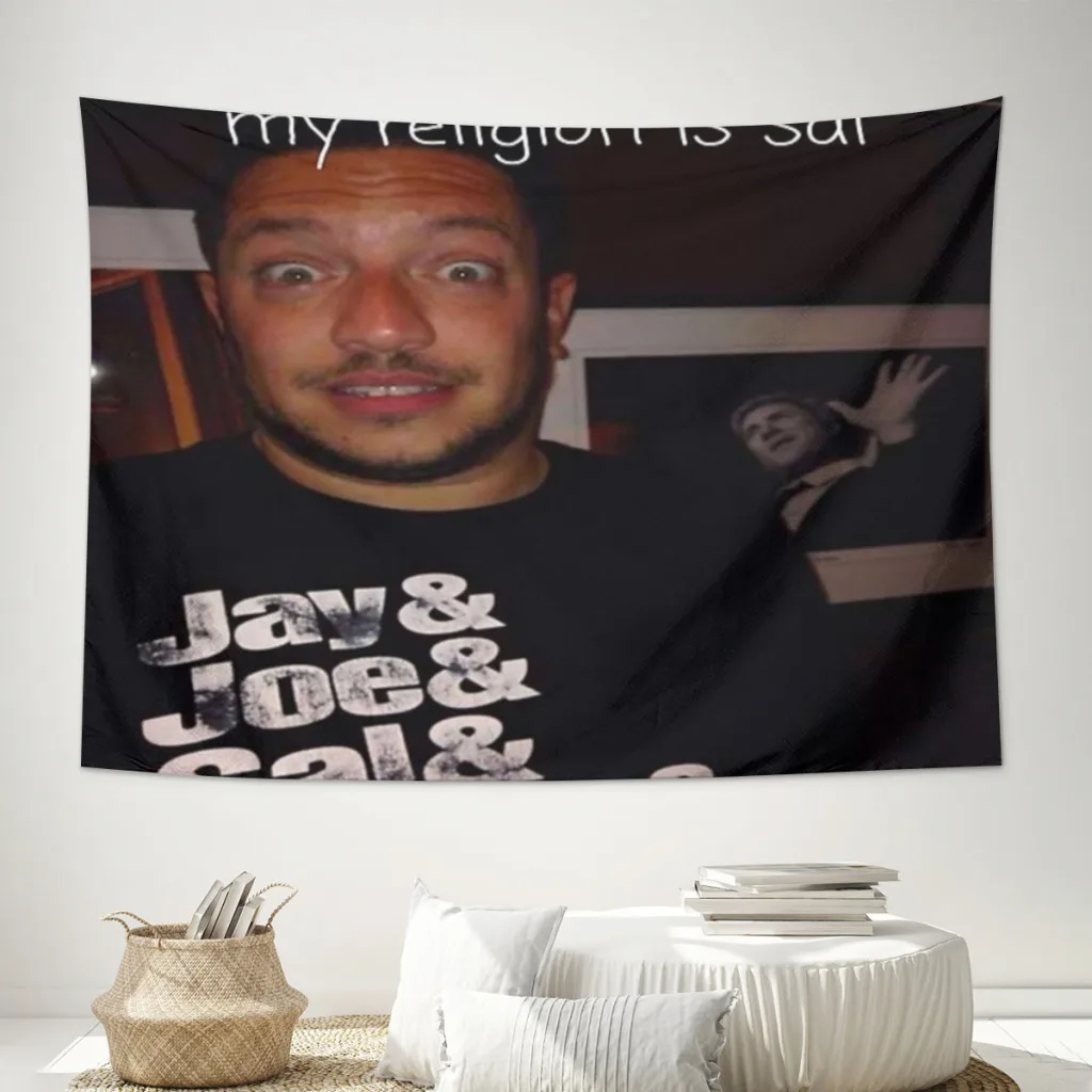 my religion is sal Child Tapestry Home Decorating Room