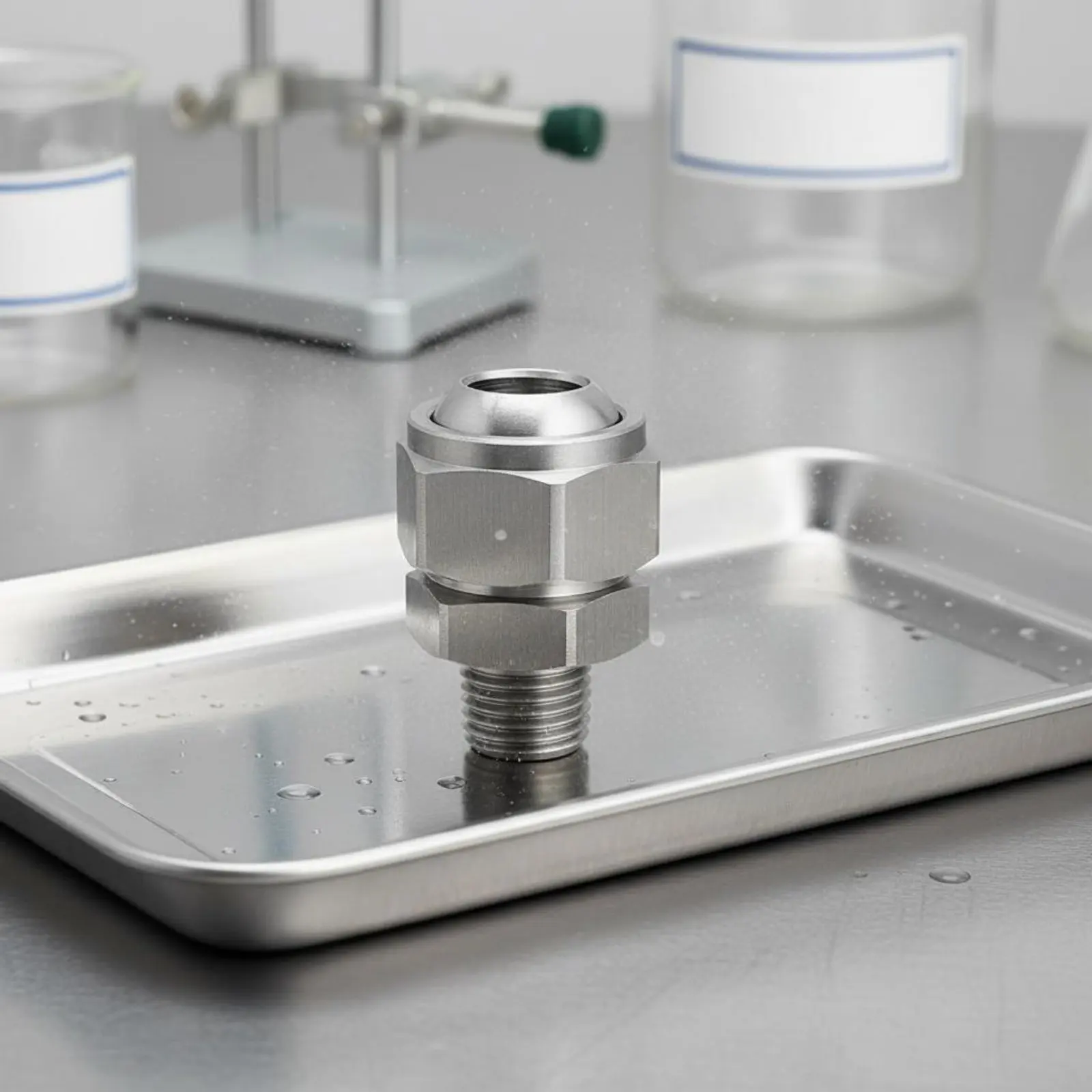 

Stainless Steel Swivel Nozzle Compact Size Adjustable Ball Nozzle Ball Joint Fitting Easy to Install Industrial Hardware
