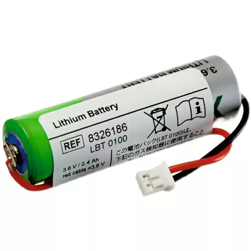 3.6V 2400mAh Lithium Battery 8326186 LBT0100 XENO XL-060F Compatible with Drager PAC6000 Gas Detector