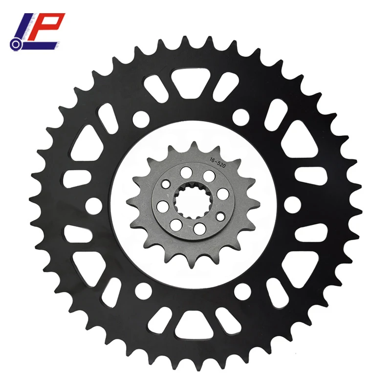 

LOPOR 520 CNC 17T 41T Front Rear Motorcycle Sprocket for KAWASAKI ER-5 Twister ER5 ER 5 500 ER500 1999