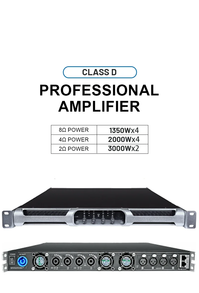 

TLF PFA12KLed Китайский производитель хорошего качества 20-20 кГц 4-канальный PFC класс D мощность 4 Ом светодиодный 2000 Вт плата усилителя