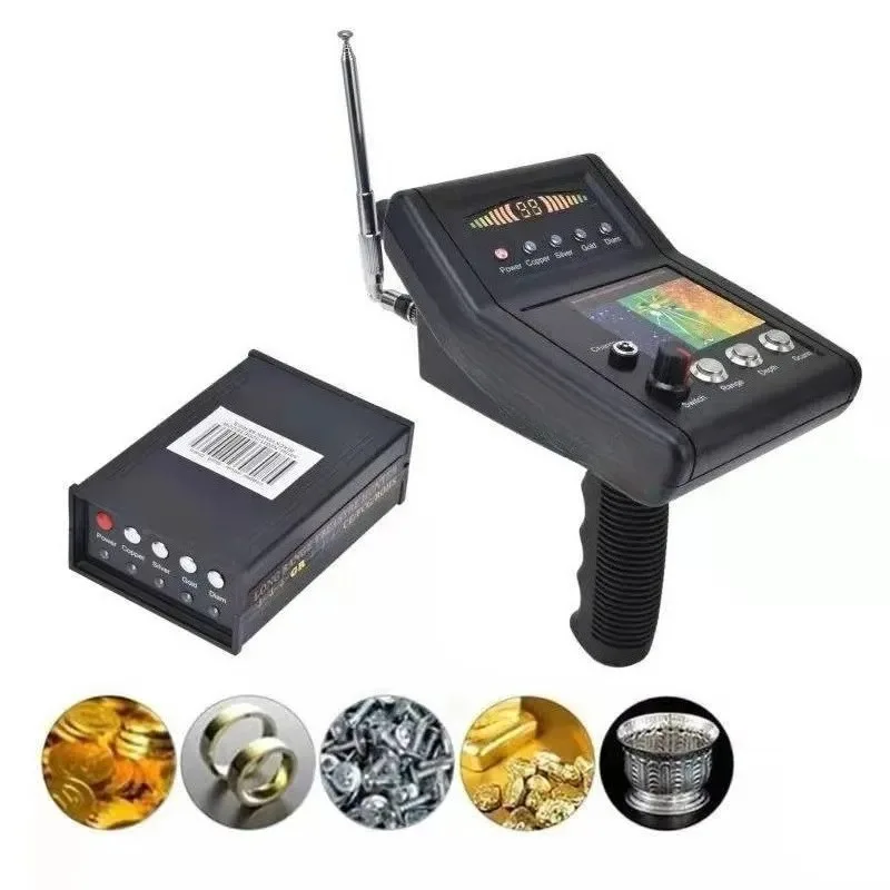 for A8 High Precision Large Scale Search Metal Detector Outdoor Treasure Finder Underground Archaeology Gold Silver Copper
