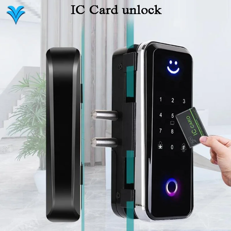 TTLock APP Keyless Digital Biometric Fingerprint Door Lock RFID Cerradura Inteligente Security Smart Door Lock