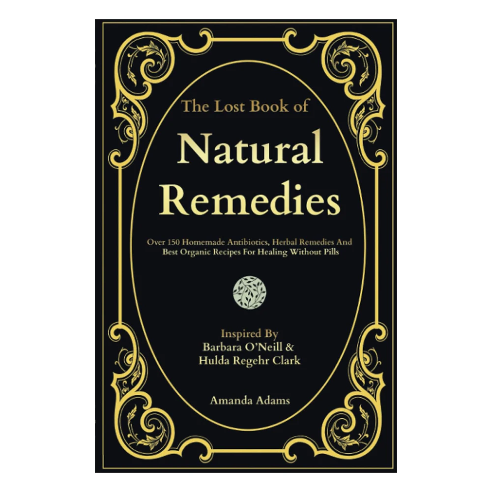 New English Books Natural Remedies Colored Inner Pages Paperback Over 150 Homemade Antibiotics Study Organic Recipes Book Gifts