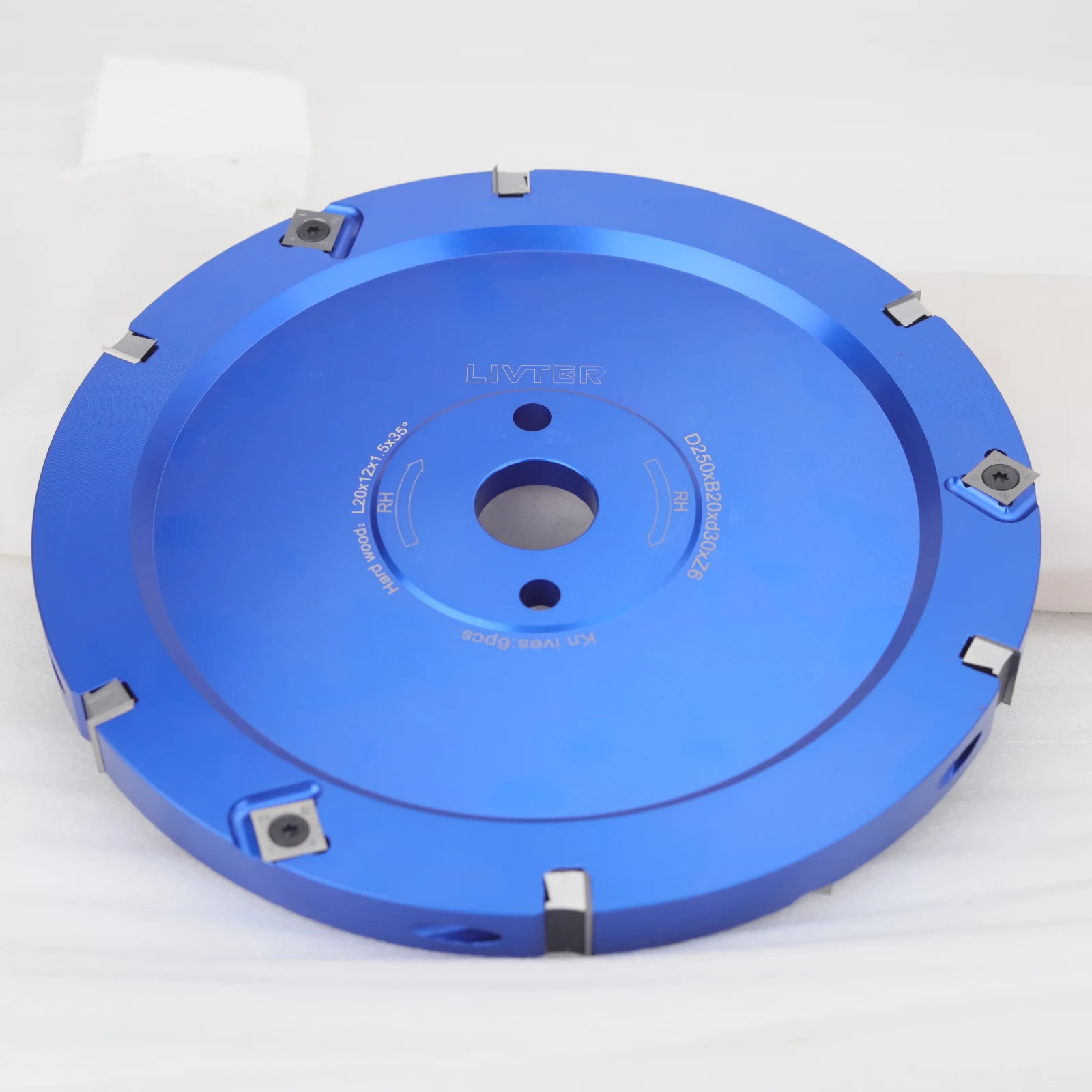 Livter Nice quality spiral cutter head for bottom cleaning and grooving  woodworking tools can be customized