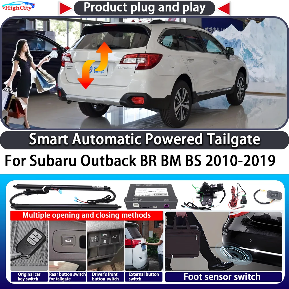 

For Subaru Outback BR BM BS 2010-2019 OEM Smart Automatic Powered Tailgate Key Control Trunk Close Kit Electric Power Tailgate