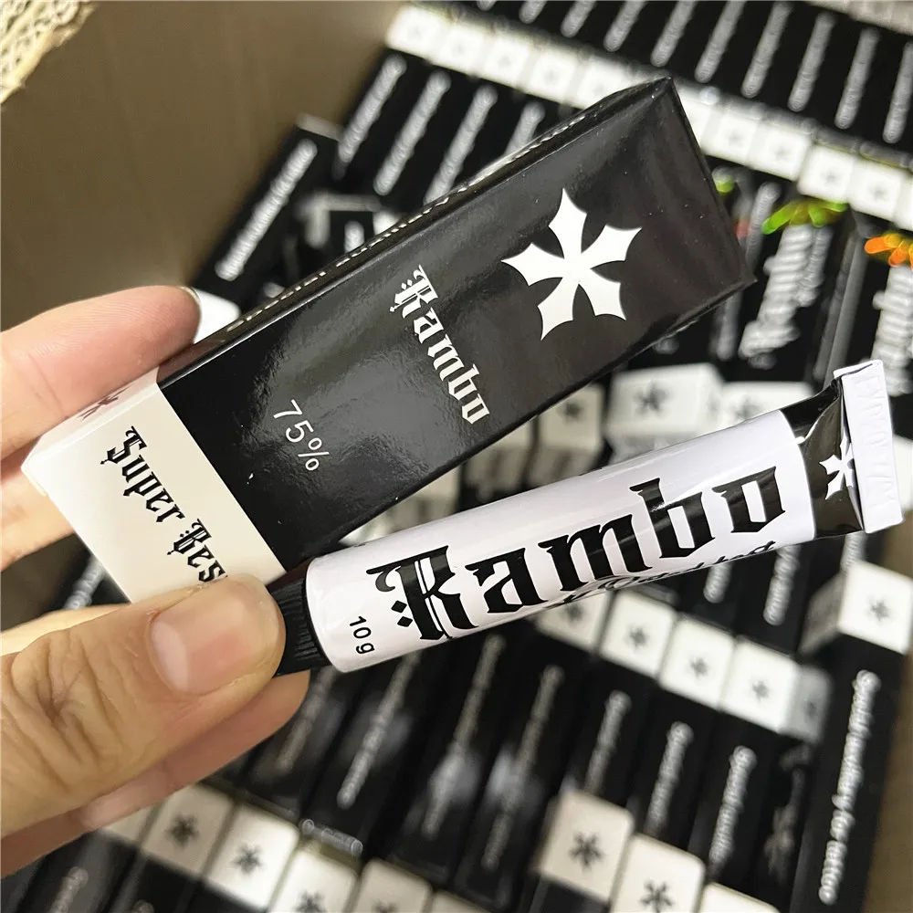 

75% RAMBO Before Tattoo Cream Permanent Makeup Microblading Eyebrow Lip 10G