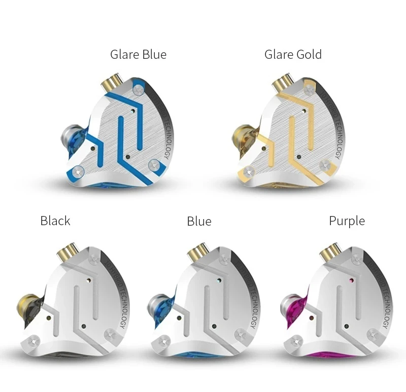 

Наушники KZ ZS10 Pro Metal Wired: гибридная технология 4BA+1DD, внутриканальные, Hi-Fi, для игр, киберспорта, спорта и прослушивания музыки.
