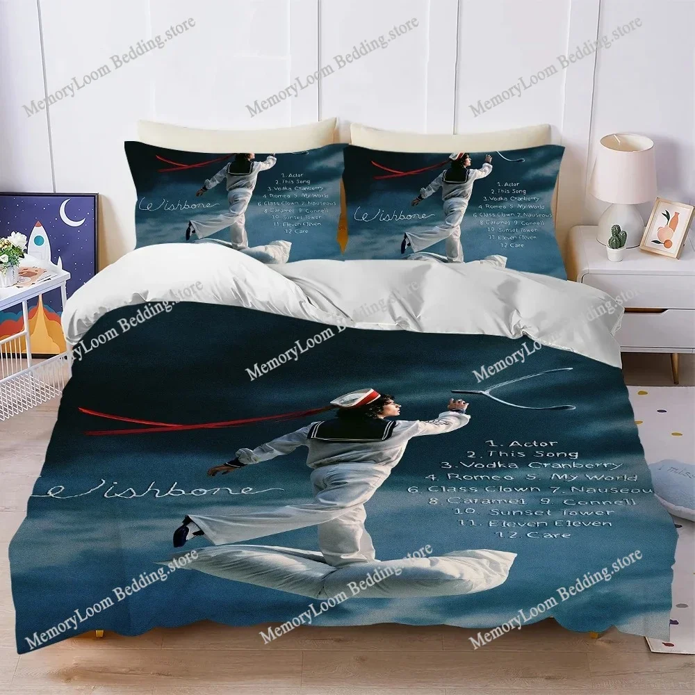 

Singer Conan Gray Wishbone Duvet Cover Set Home Style Bedding Soft Laundry Cotton Bed Four Seasons Student Dormitory Luxury Gift
