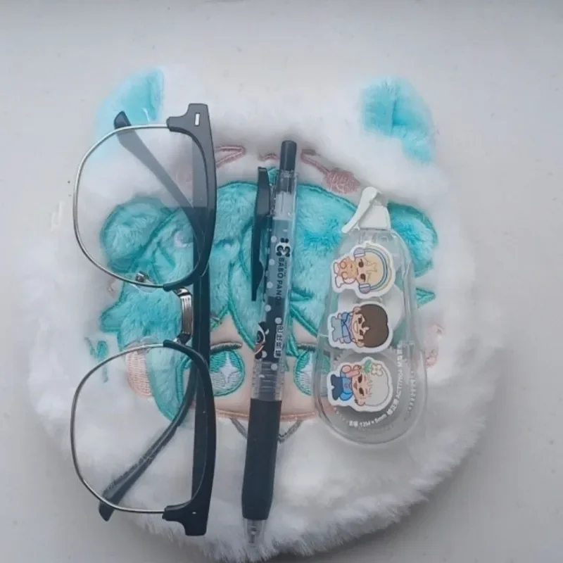 Dulce Hatsune Miku, lindo patrón creativo de dibujos animados de Anime para hombres y mujeres, bolsa de almacenamiento de monedas portátil pequeña Simple y elegante