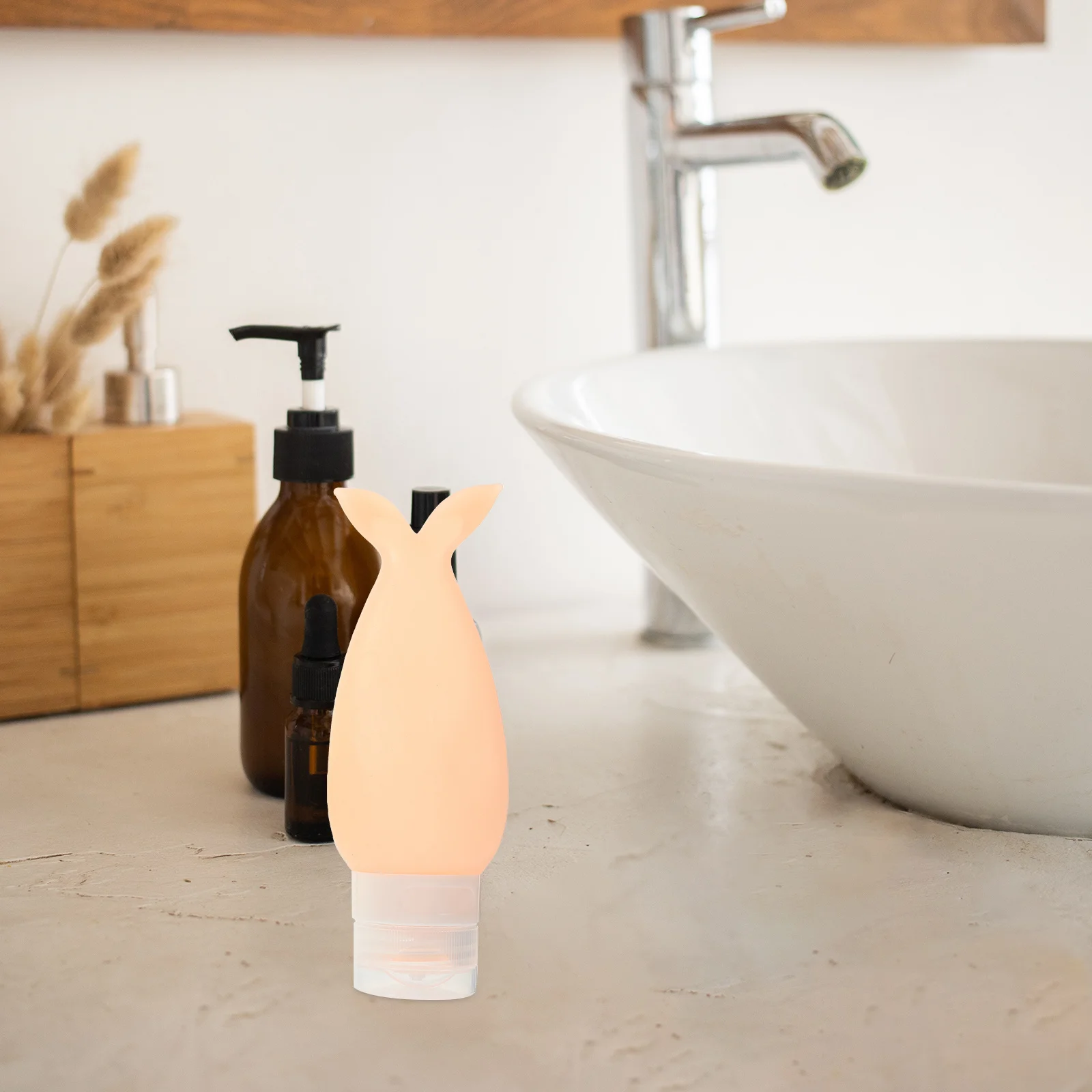 

3Pcs Cartoon Silicone Refillable Travel Bottles Leak-Proof Lotion Shampoo Storage Container Portable Travel Bottle Set