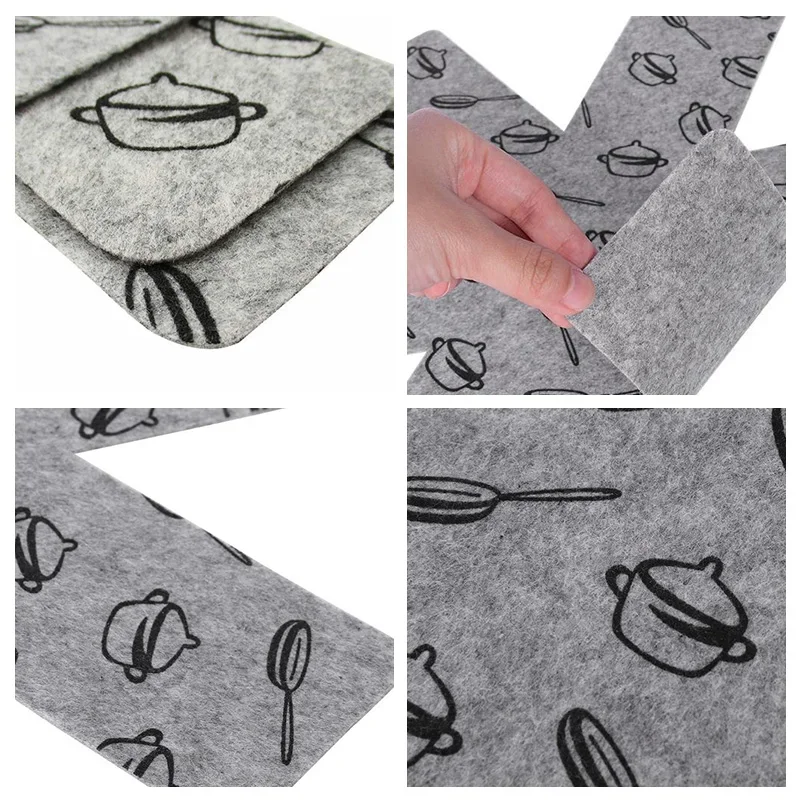 5/1pcs Non-stick Protection for Pad Pan 38*38cm Divider Pads to Prevent Scratching Separate and Protect Surfaces for Cookware