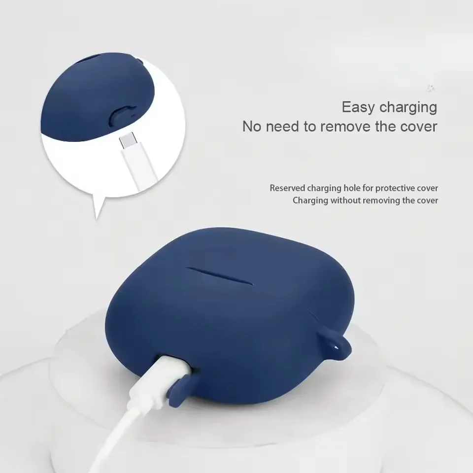 Disney dos desenhos animados caso de fone de ouvido para redmi buds 5 pro/6 pro silicone sem fio caixa carregamento capa protetora com gancho