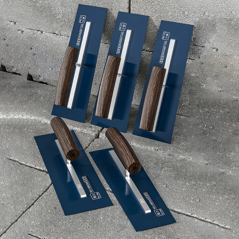 Flat Headed Stainless Steel Trowel，Polishing Trowel Masonry Tools,Paint & Plaster Flat Pool Finishing Trowel