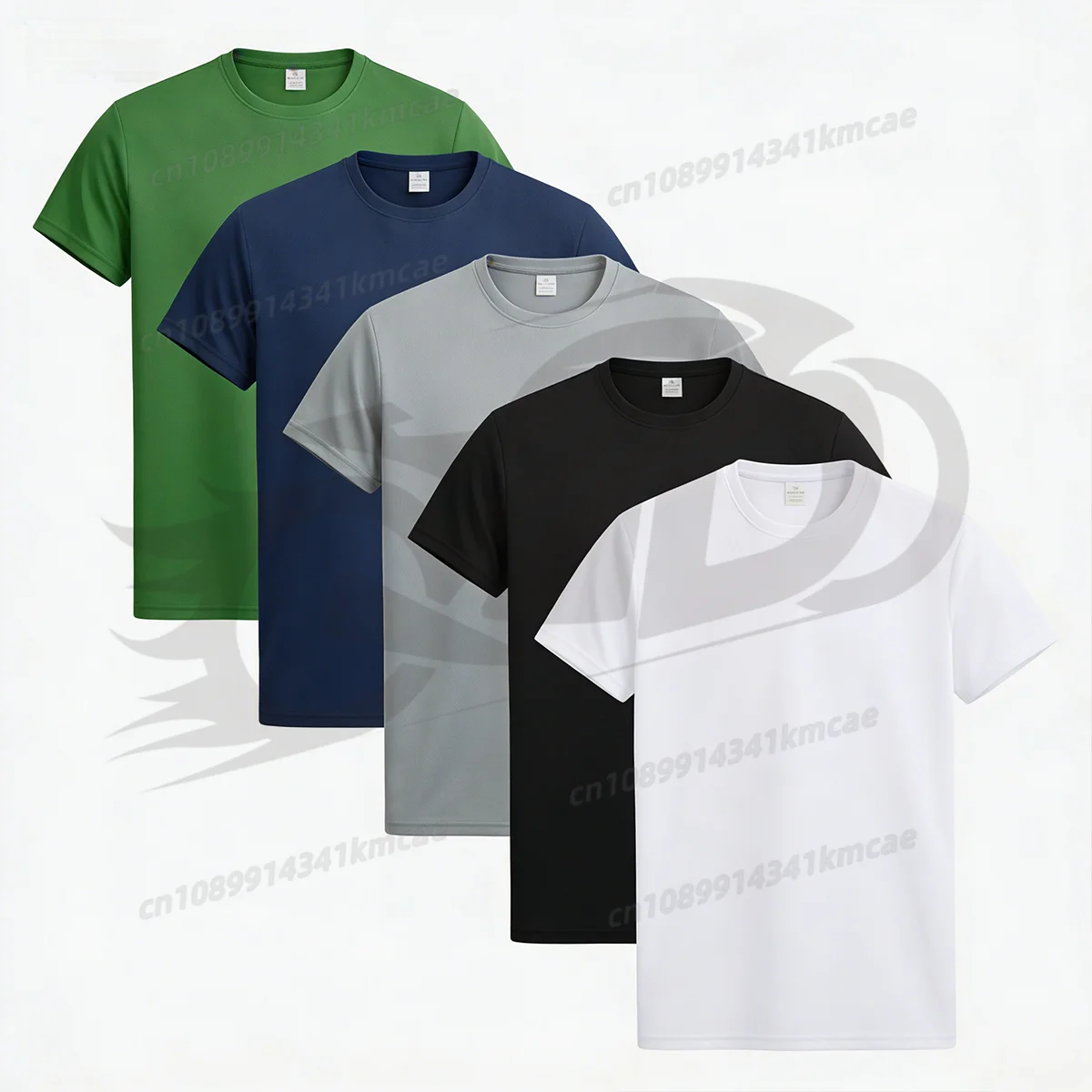 

Round Neck T-Shirt 4 Color Ultra-Light Men's Quick Drying Breathable Sweat-Absorbent Shirt Suitable for CyclingMotorcycle Travel