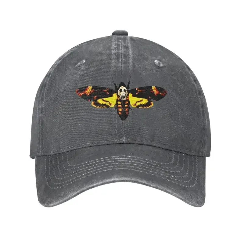 Classic Cotton Silence Of The Lambs Baseball Cap for Men Women Custom Adjustable Unisex Surreal Death Moth Dad Hat Hip Hop