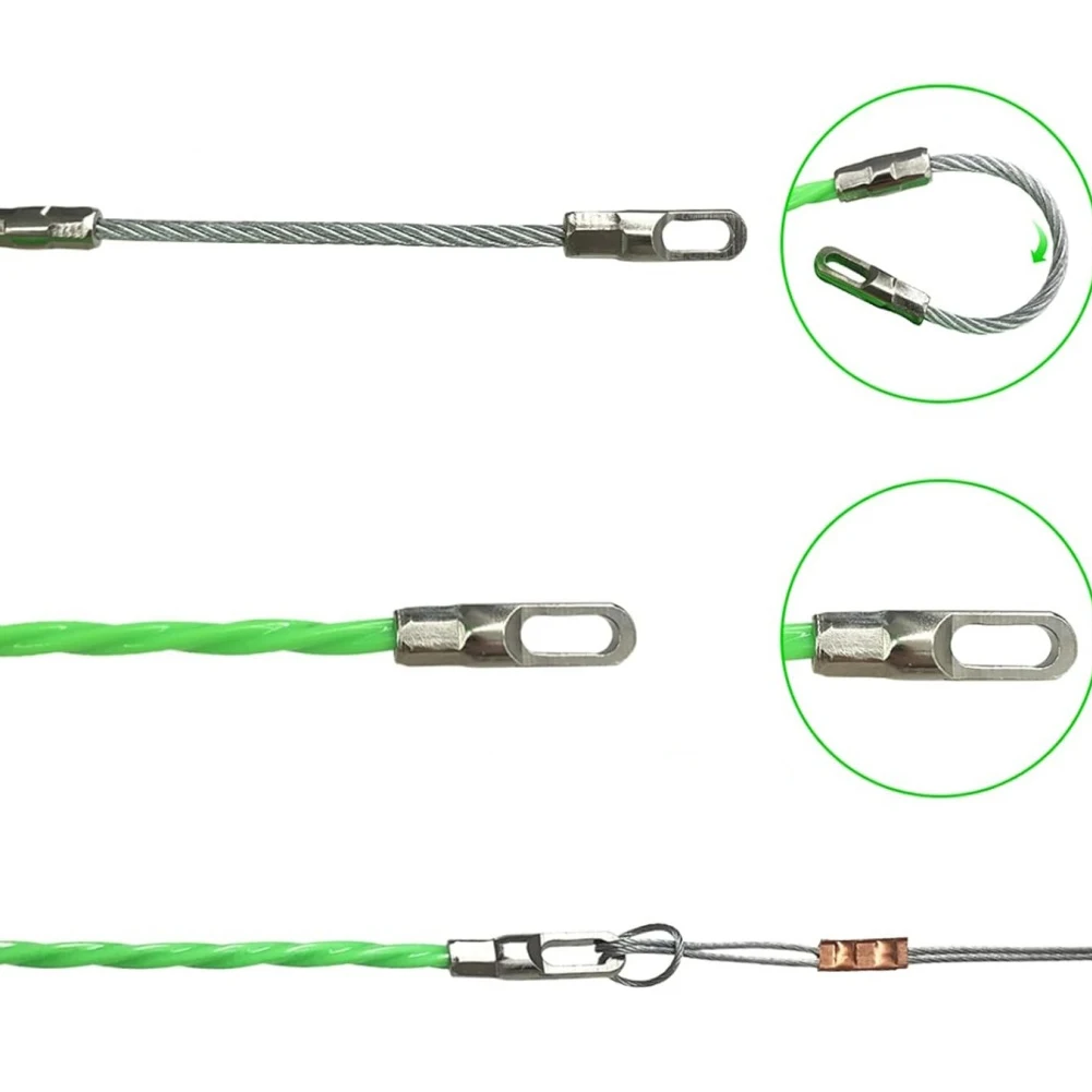 Polyester Cable Threading Tool Used in Residential Commercial and Industrial Settings for Efficient Conduit Wire Deployment