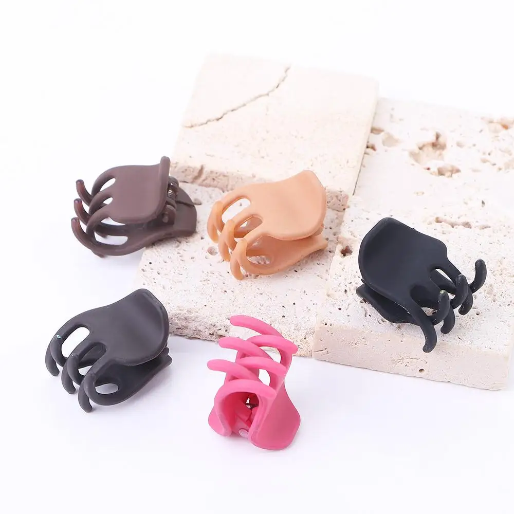 

Korean Simple Women Acrylic Scrub Hairpins Hair Accessories Hair Claw Hair Clips