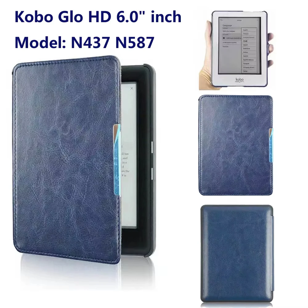 Book Cover Case for Kobo Glo HD 6.0